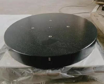 大理石圓形工作平臺-工業(yè)大理石平臺廠家-大理石加工